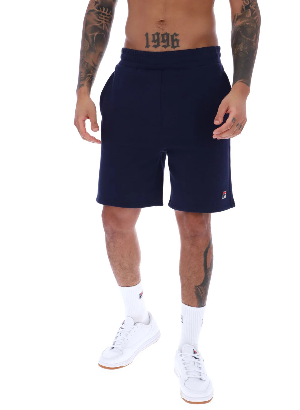 Fila SS25MH034 Vico Fleece Short 410 - Fila Navy