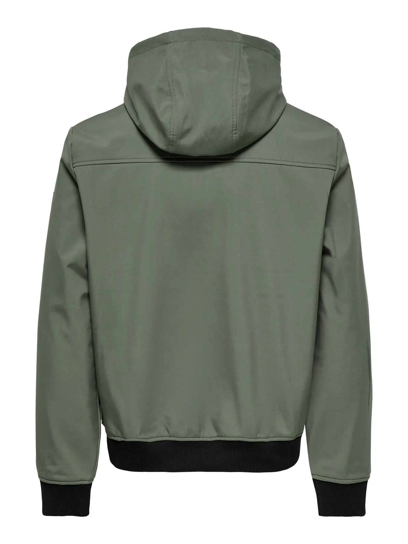 Only & Sons Bowie Softshell Bomber Jacket - Castor Gray