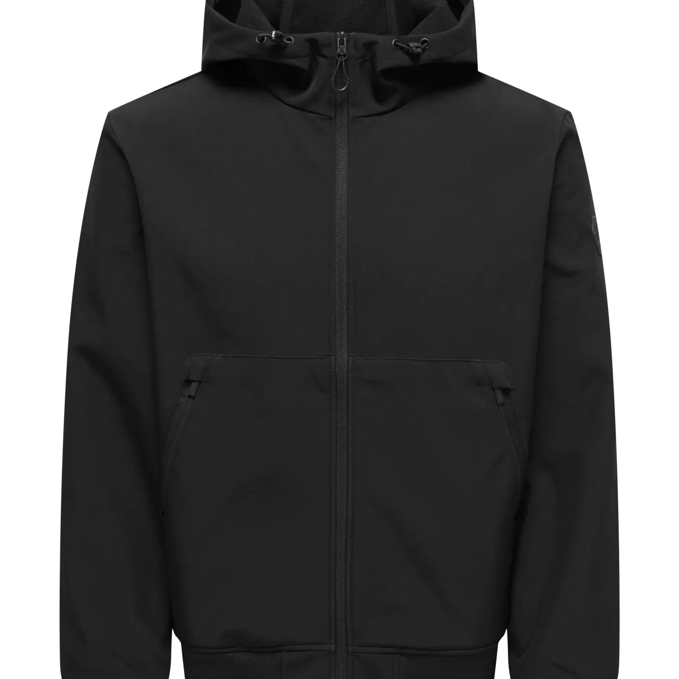 Only & Sons Bowie Softshell Bomber Jacket - Black