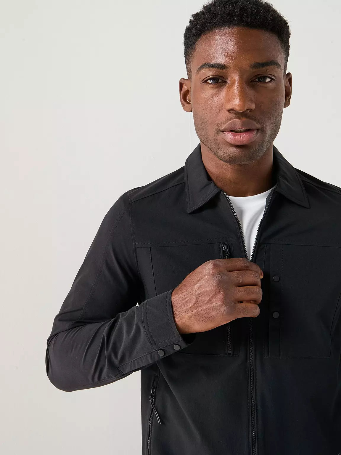 Alessandro Zavetti Saverio Overshirt Black