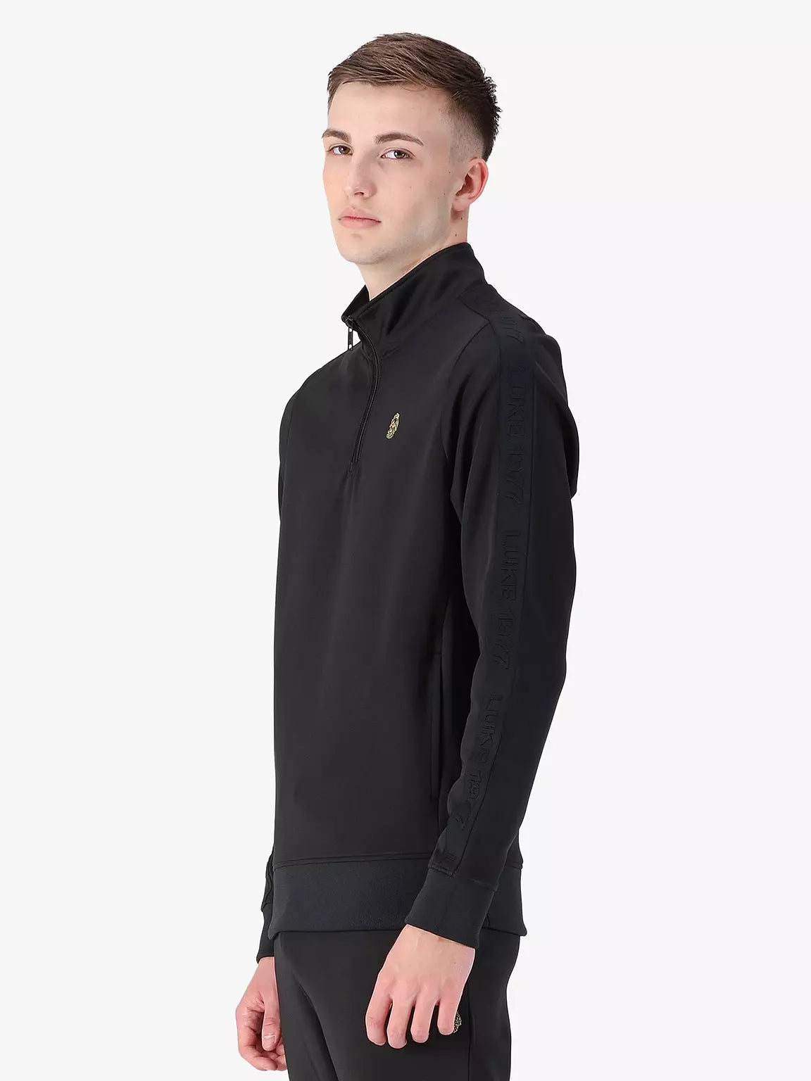 Luke 1977 TTTQR Tric Quarter-Zip Sweatshirt - Black