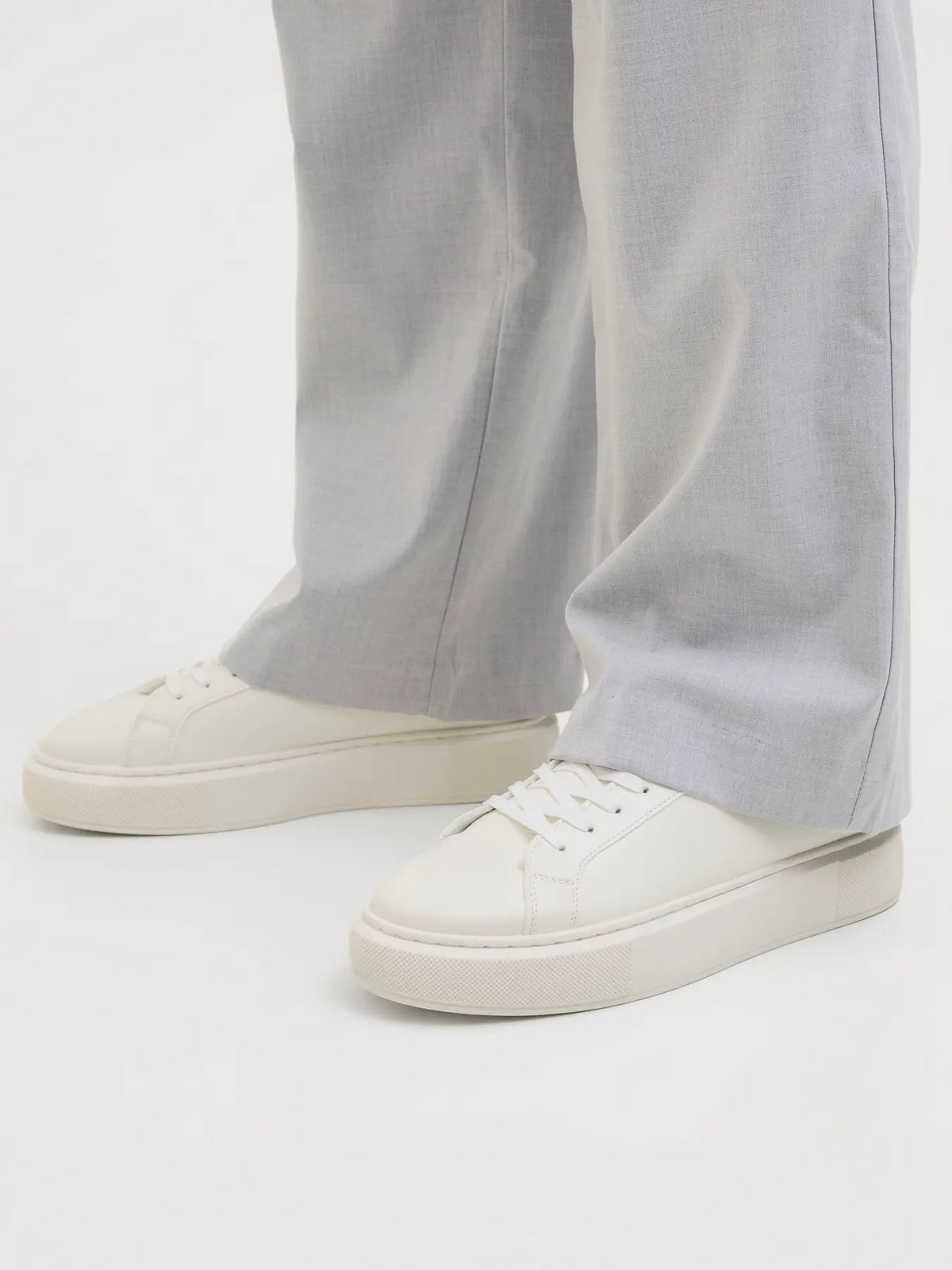 Jack Jones Aspire Cupsole Trainers - White