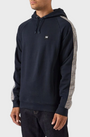 Weekend Offender Lo Sung Hoodie - Navy/Check