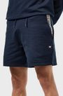 Weekend Offender Pankow Sweat Shorts - Navy/Mid House Check