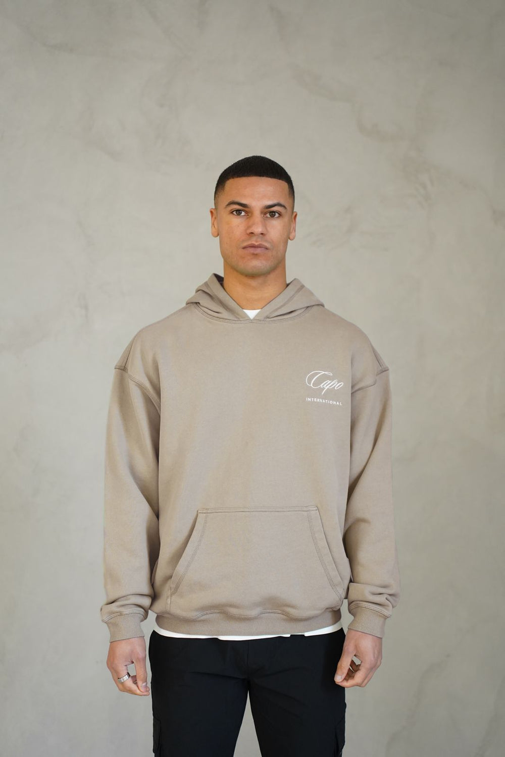 Capo International Hoodie Beige