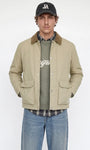 Jack and Jones Jornorrebro Padded Barn Jacket - Crockery