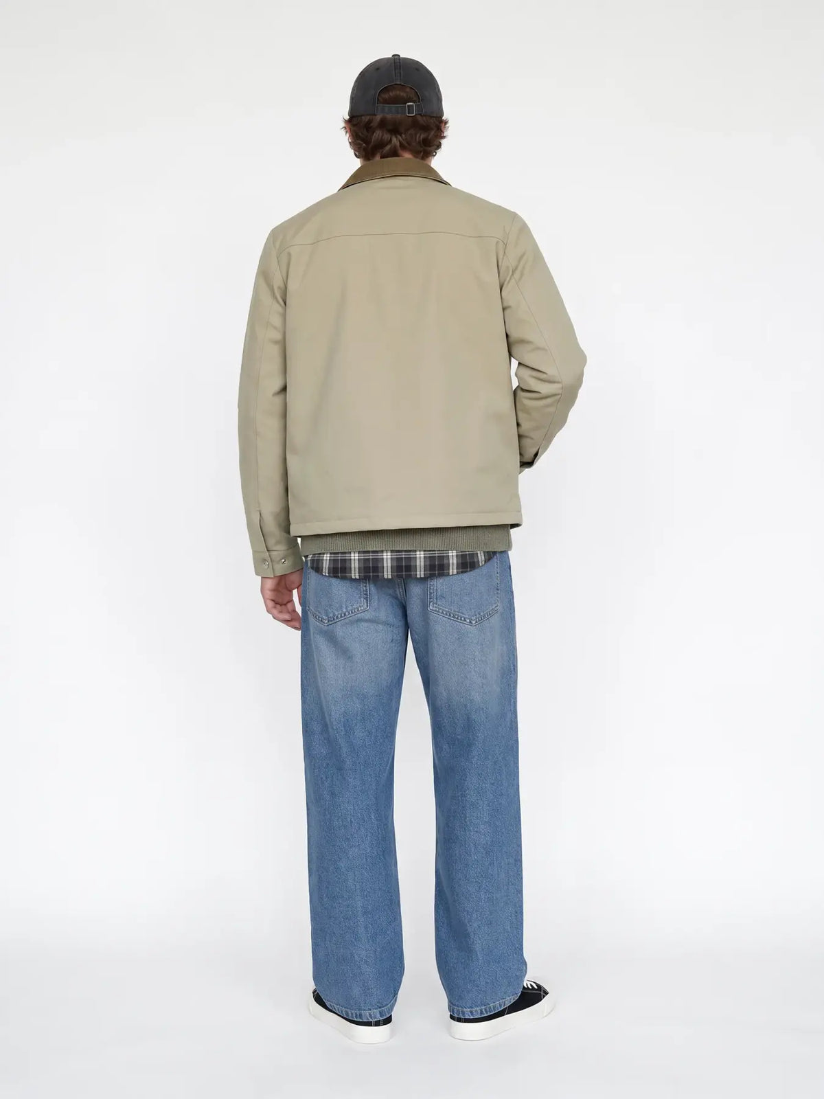 Jack and Jones Jornorrebro Padded Barn Jacket - Crockery