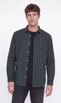 JJ Rebel Gavin Gingham L/S Shirt - Bistro Green