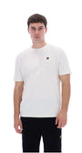 Fila FW26MG001 Yaxley 5 Premium T-Shirt W/ Bamboo Badge 129 - White Down