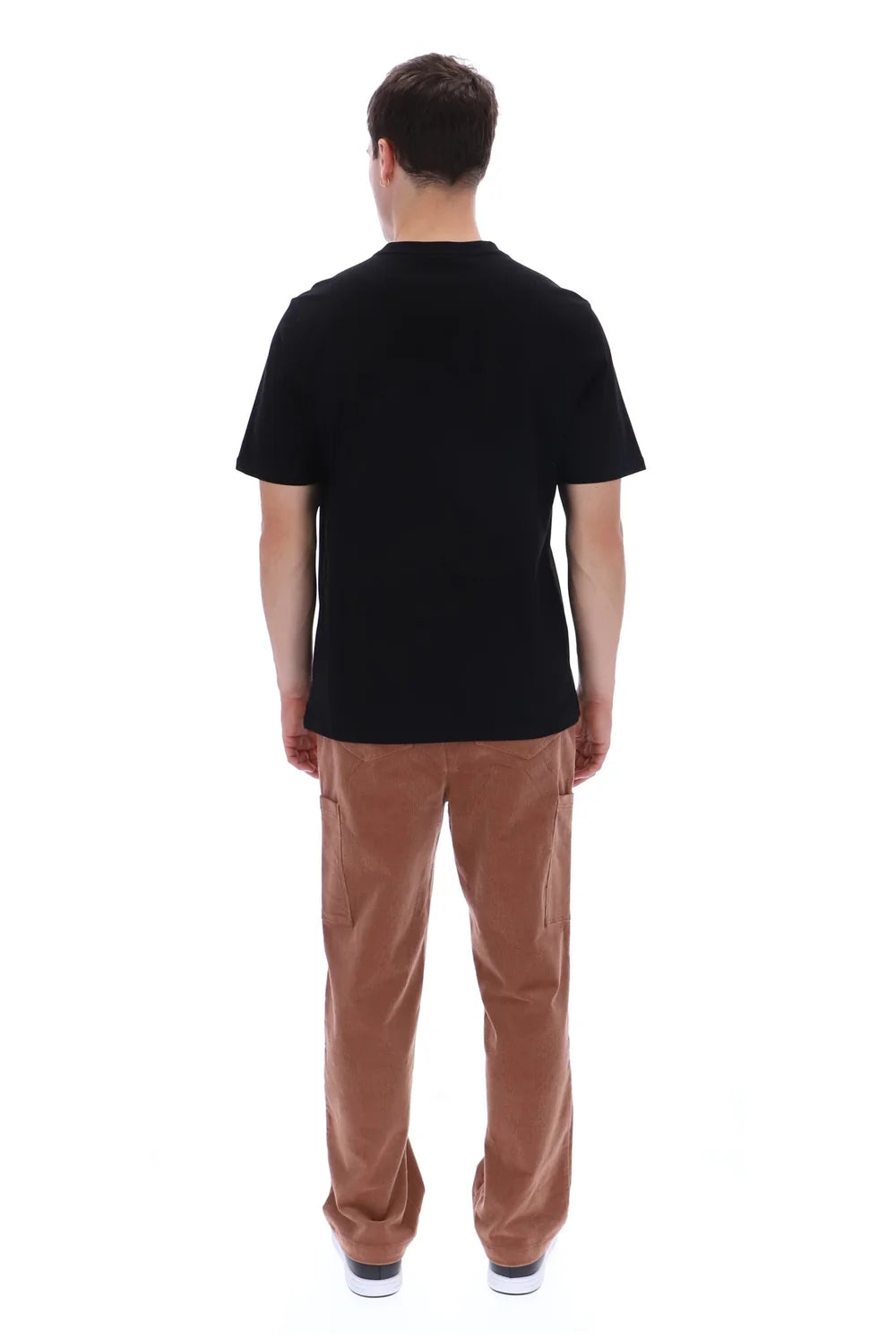 Fila FW26MG001 Yaxley 5 Premium T-Shirt W/ Bamboo Badge 915 - Gunmetal