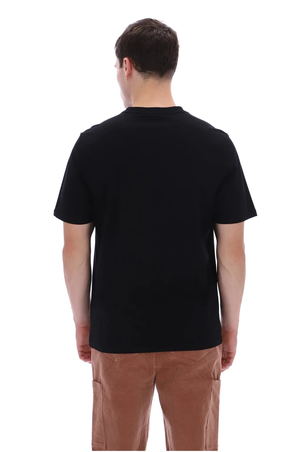 Fila FW26MG001 Yaxley 5 Premium T-Shirt W/ Bamboo Badge 915 - Gunmetal