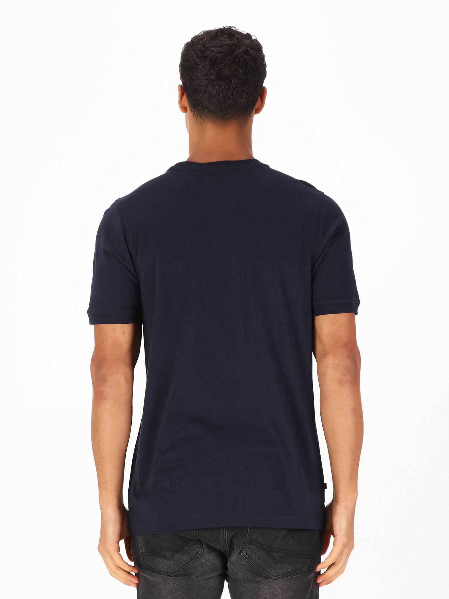 Luke 1977 ZM280165 Traff Core Crew T-shirt Very Dark Navy