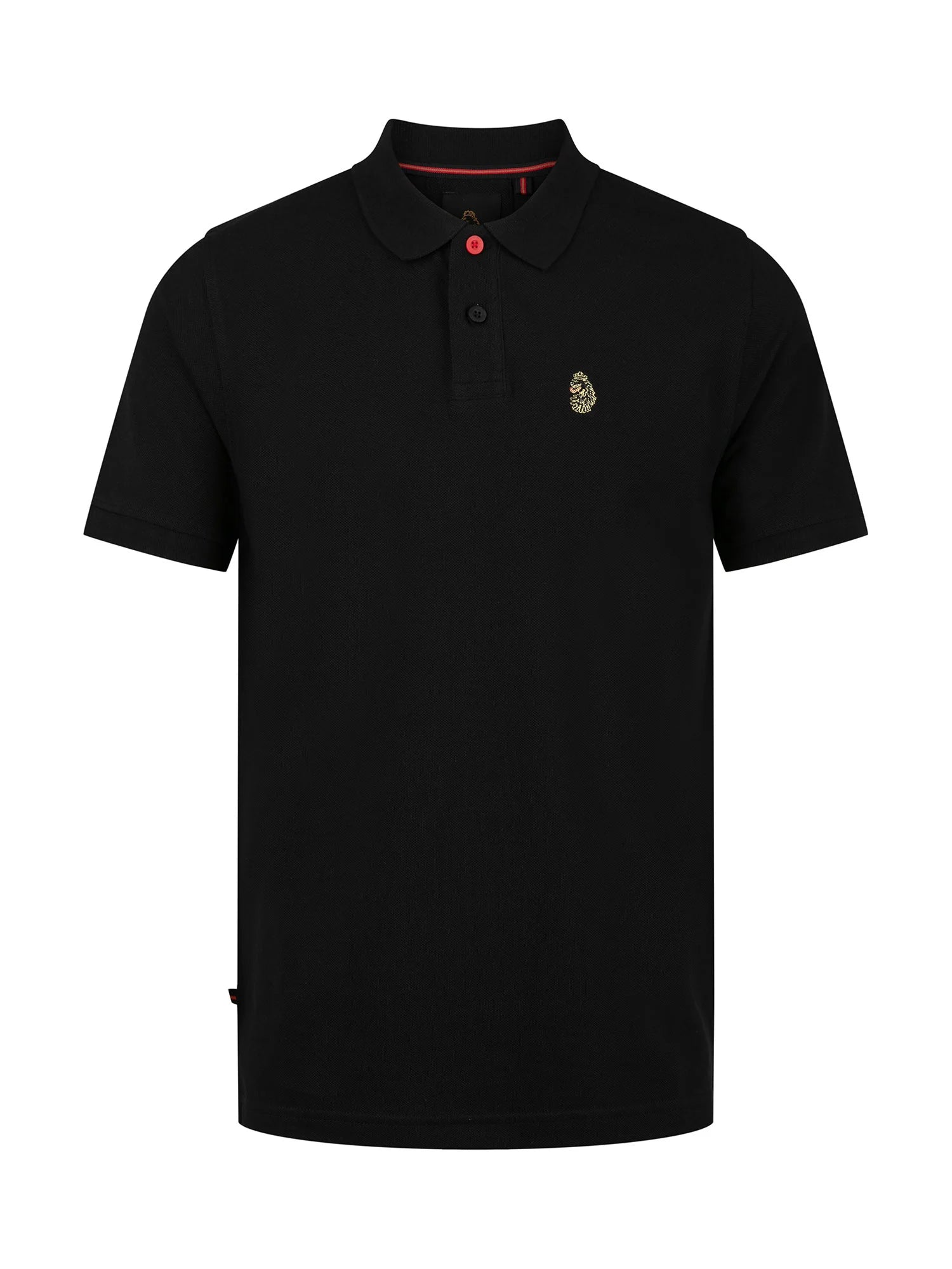 Luke 1977 New Mead Pique Polo Shirt - Black