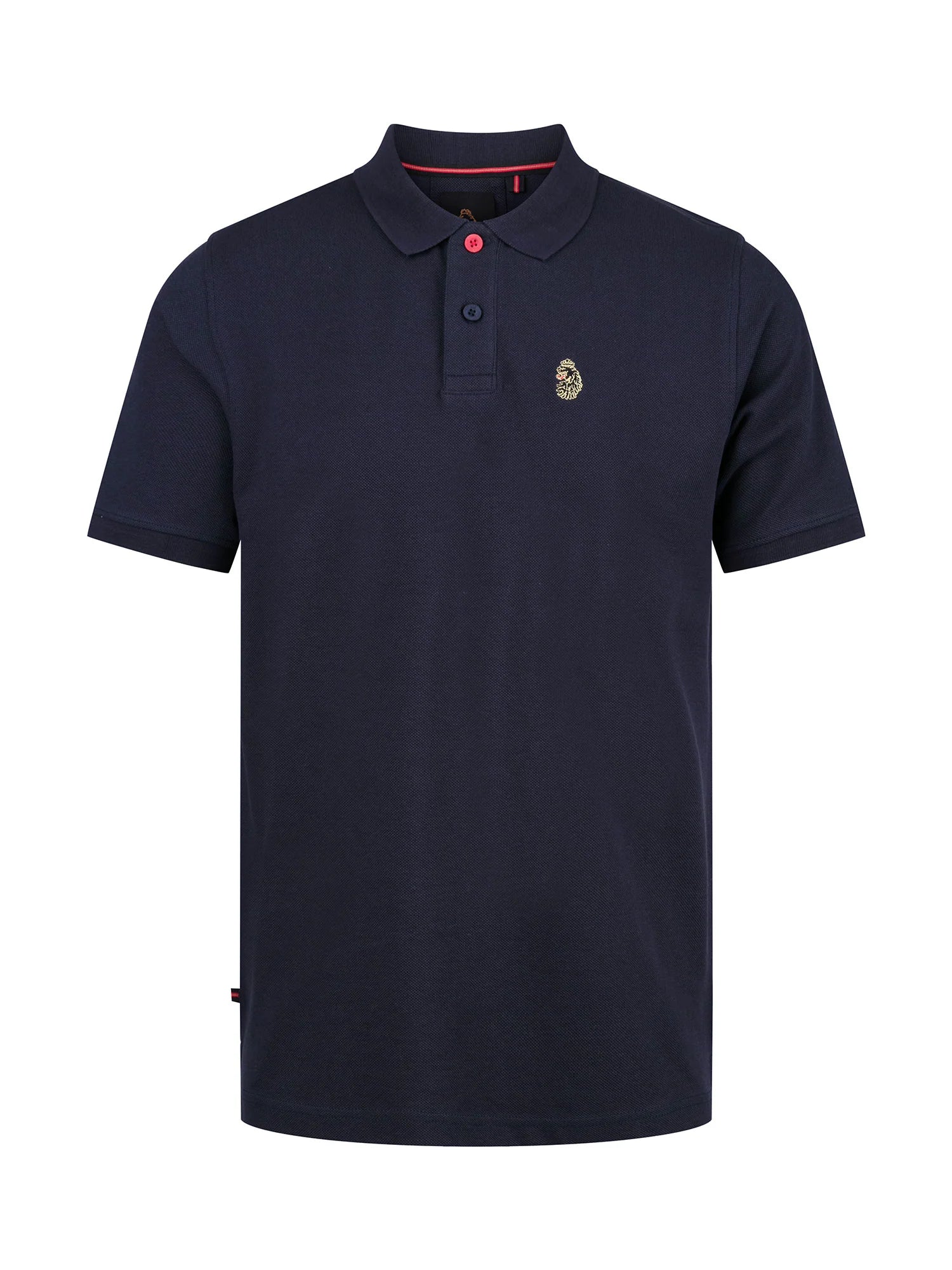 Luke 1977 New Mead Pique Polo Shirt - Dark Navy