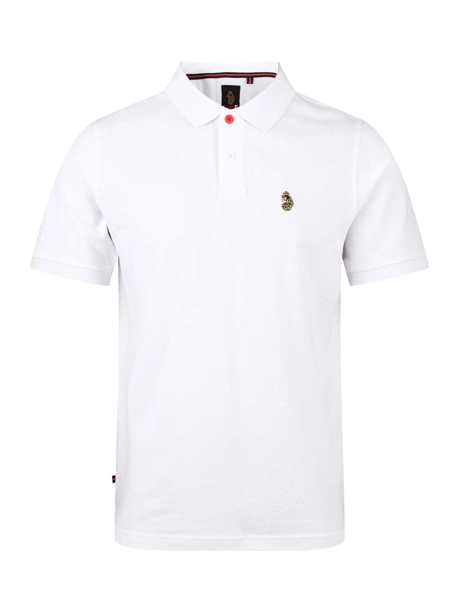 Luke 1977 New Mead Pique Polo Shirt - White