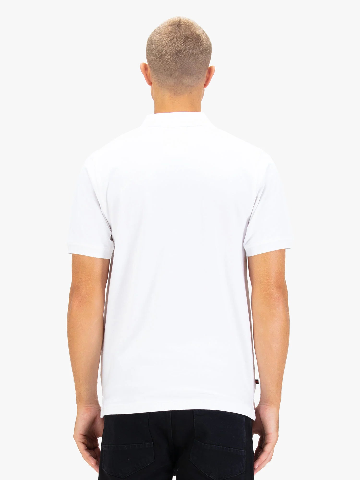 Luke 1977 New Mead Pique Polo Shirt - White