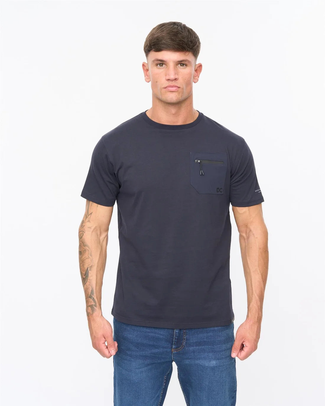 Duck & Cover Kematone T-Shirt - Petrol