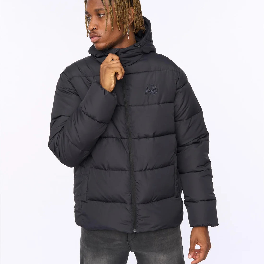 Kings Will Dream Orlo Puffa Jacket - Black
