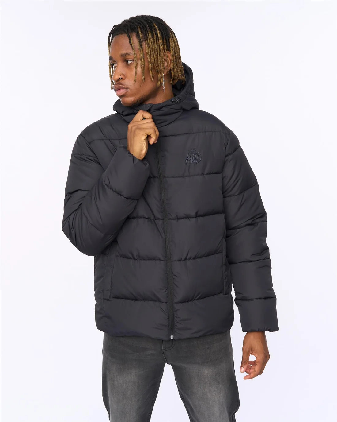 Kings Will Dream Orlo Puffa Jacket - Black