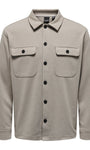 Only & Sons New Kodyl Sweat Overshirt - Vintage Khaki