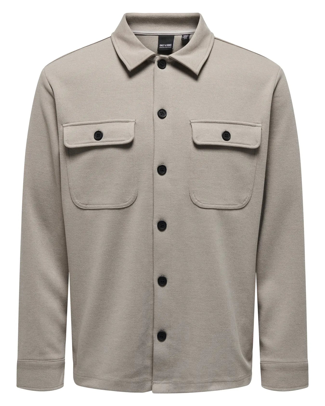 Only & Sons New Kodyl Sweat Overshirt - Vintage Khaki