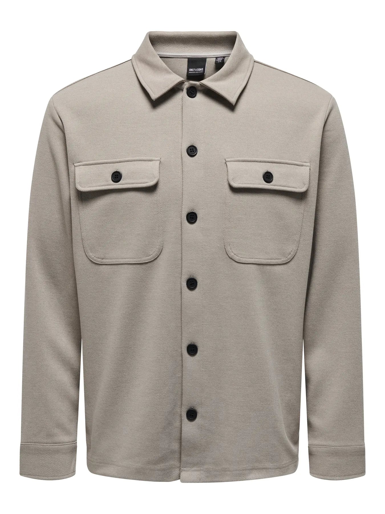 Only & Sons New Kodyl Sweat Overshirt - Vintage Khaki
