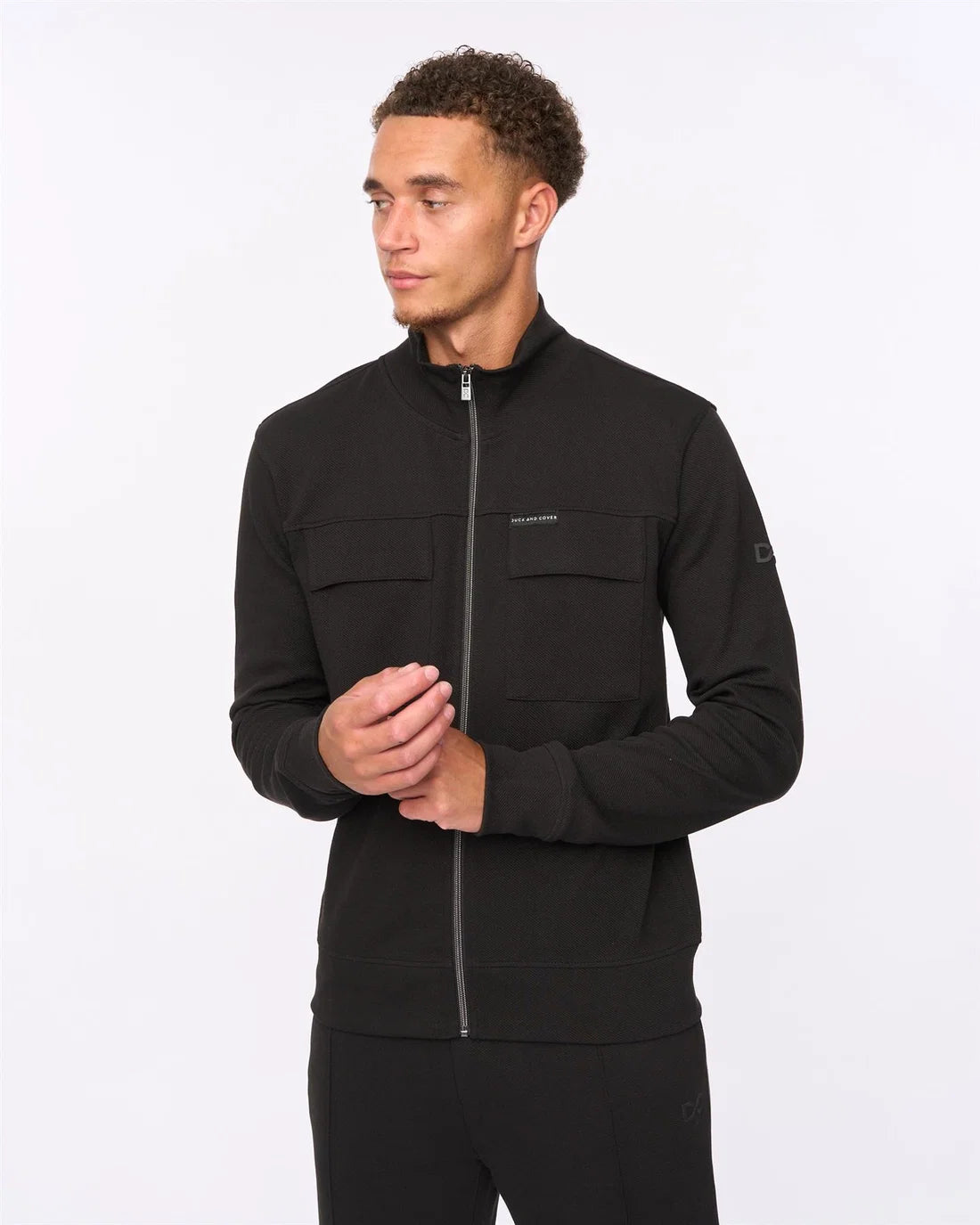 Duck & Cover Tames Zip Hoodie - Black