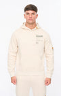 Duck & Cover Adamsberg Hoodie - Off White