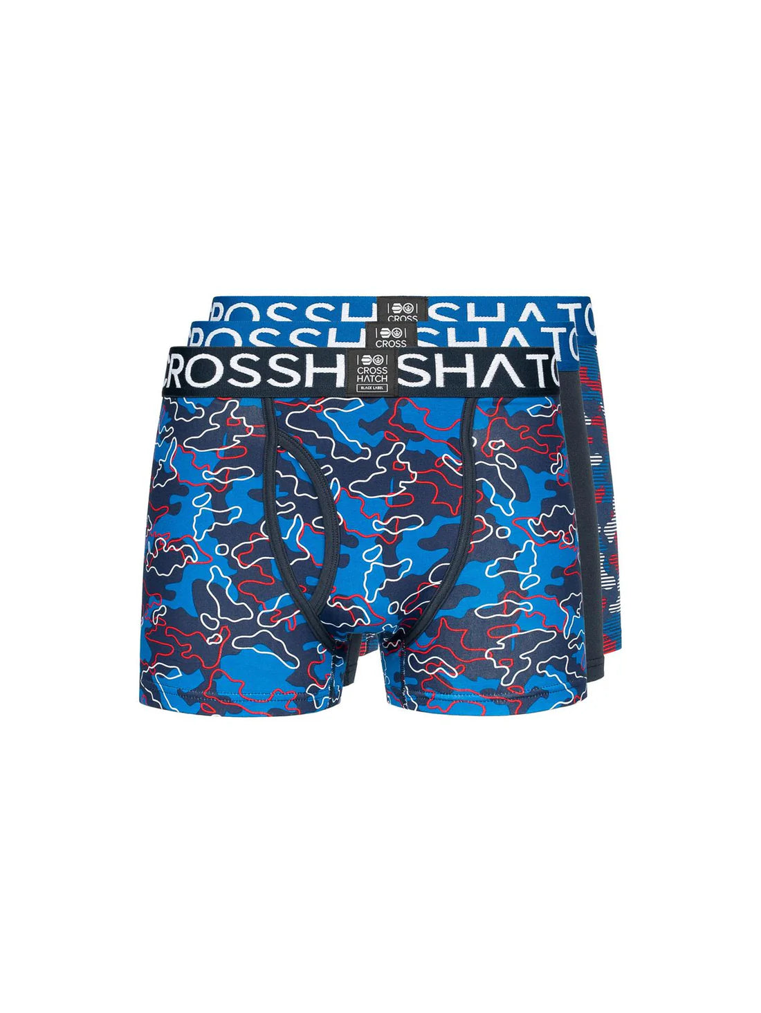Crosshatch Linamo Boxer Shorts (3 Pack)