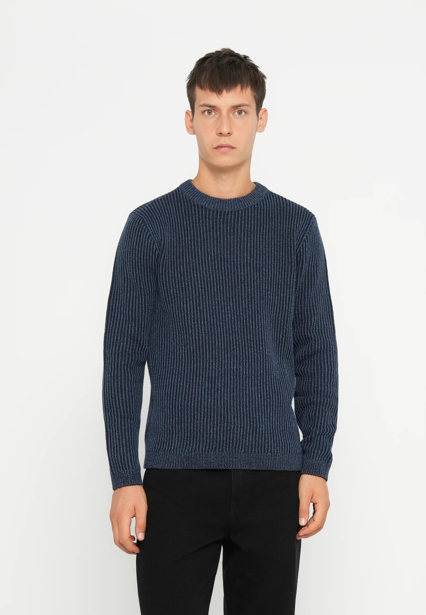 Jack & Jones Dover Knitted Crewneck - Sky Captain
