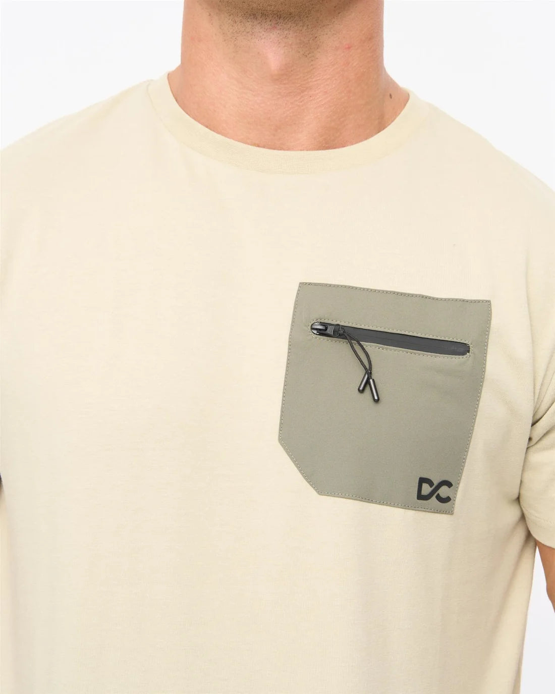 Duck & Cover Kematone T-Shirt - Light Sage