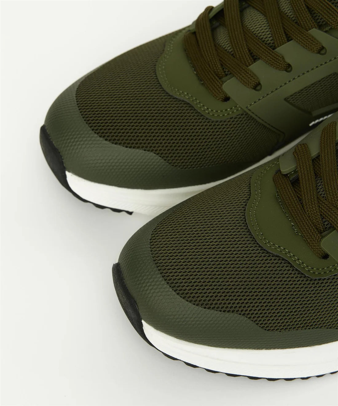 Crosshatch Holywell Trainers - Olive