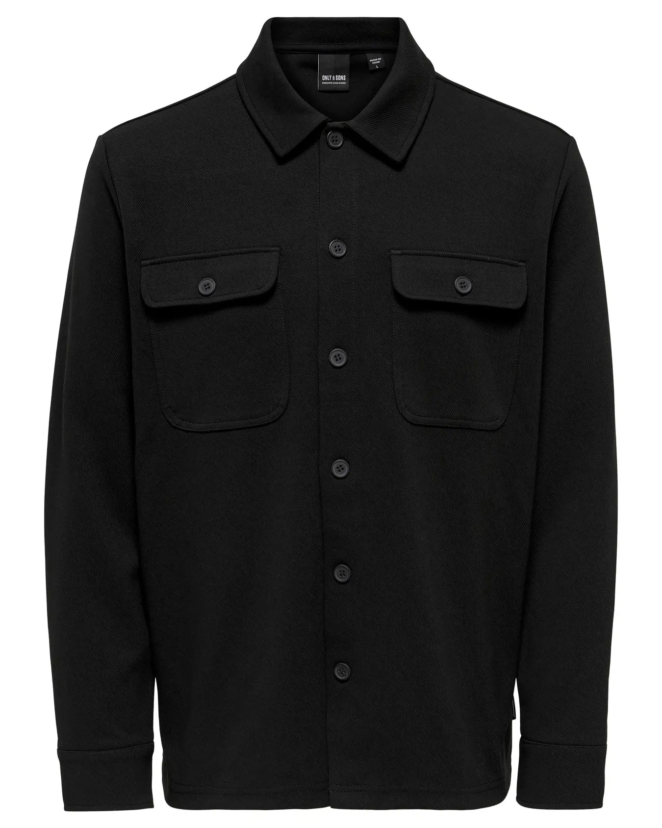 Only & Sons New Kodyl Sweat Overshirt - Black