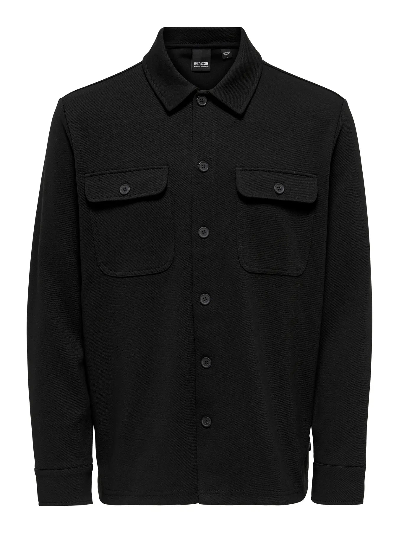 Only & Sons New Kodyl Sweat Overshirt - Black