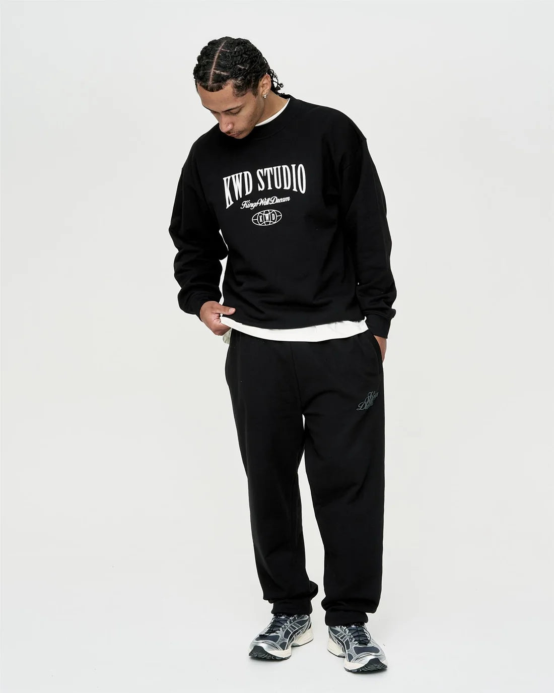 Kings Will Dream Studio Crewneck - Black