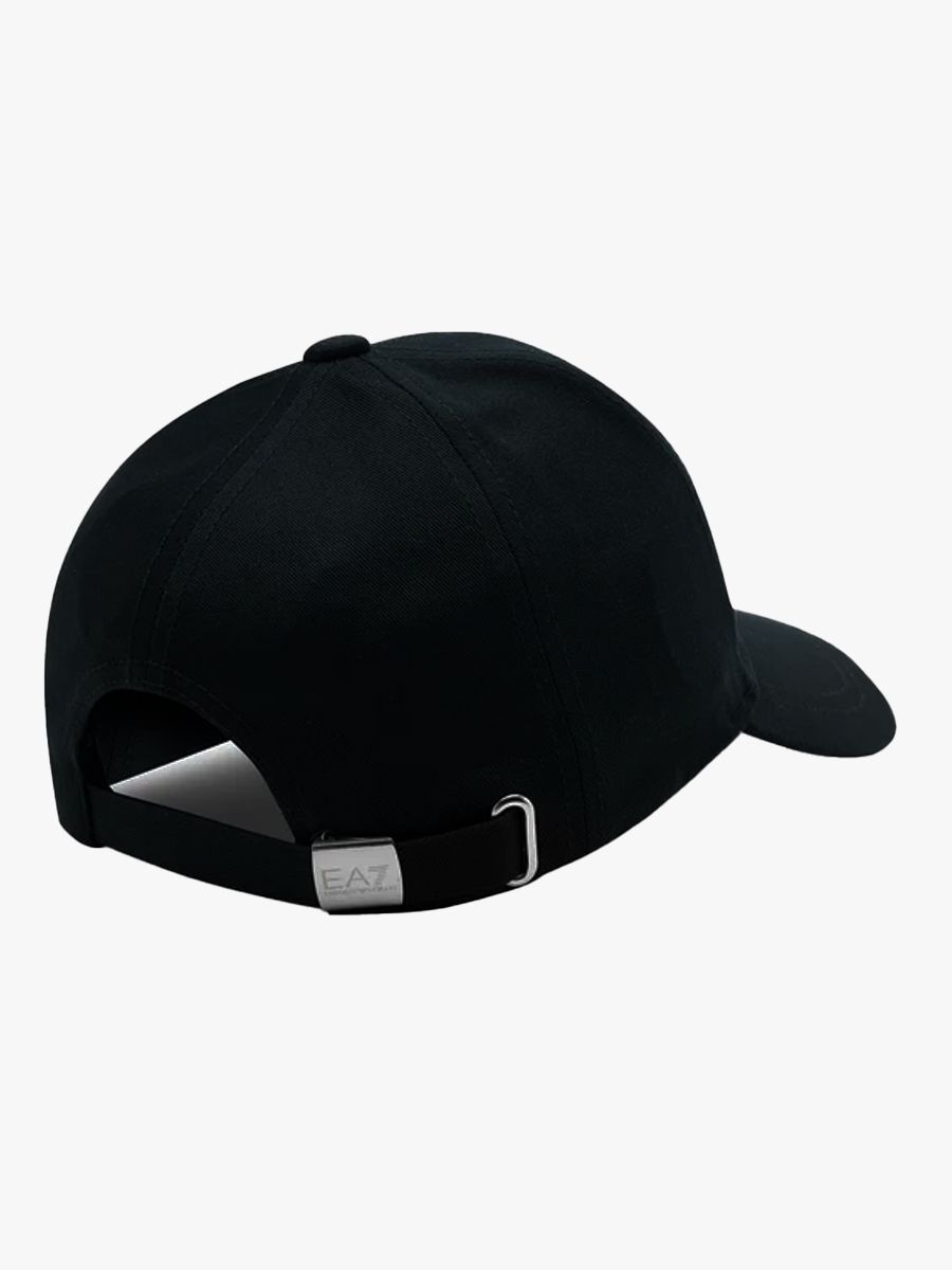 Ea7 Emporio Armani Woven Baseball Cap 28221 Black/White