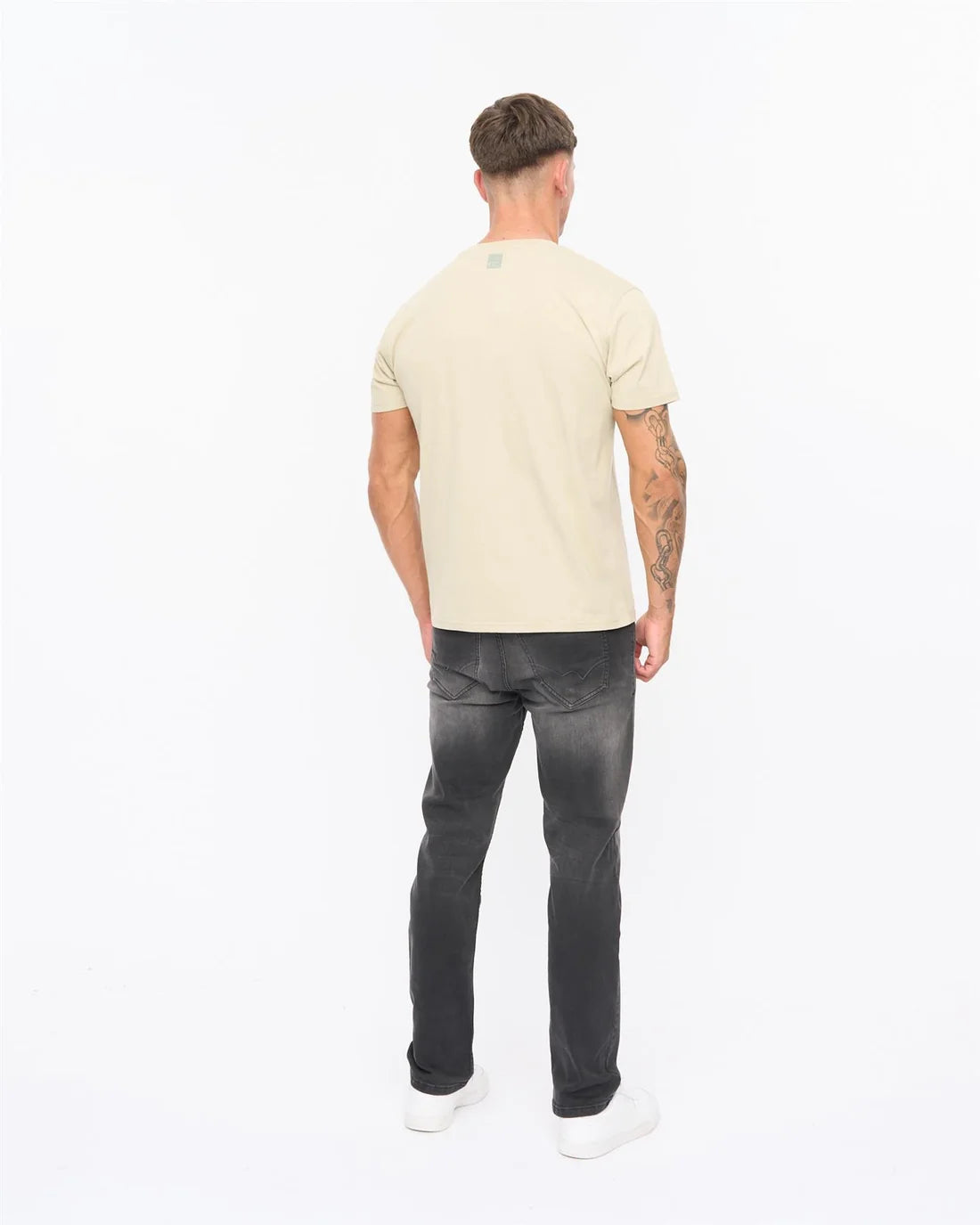 Duck & Cover Kematone T-Shirt - Light Sage