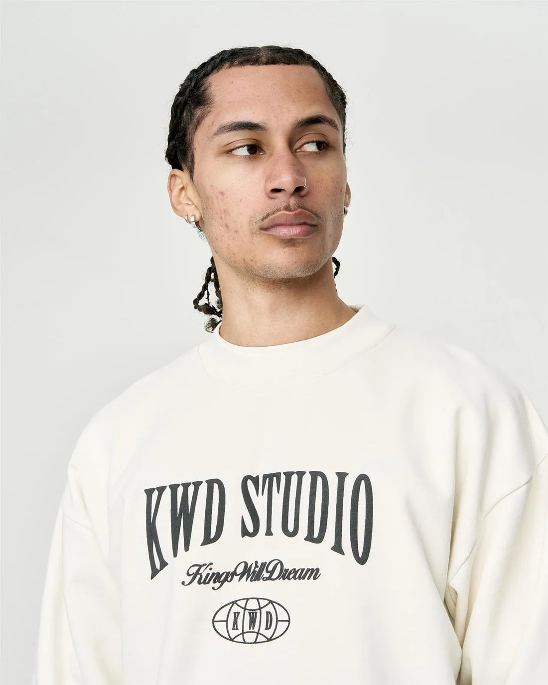 Kings Will Dream Studio Crewneck - White