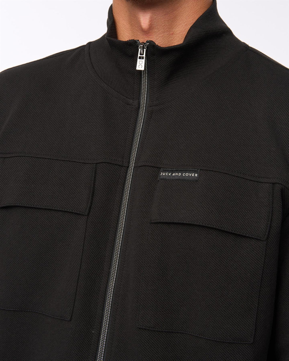 Duck & Cover Tames Zip Hoodie - Black