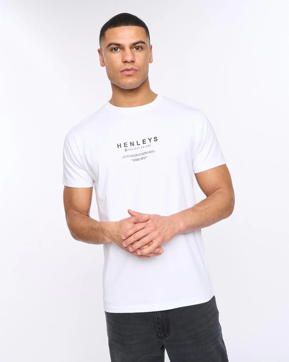 Henleys Henstack Logo Print T-Shirts (5 Pack) - Multi
