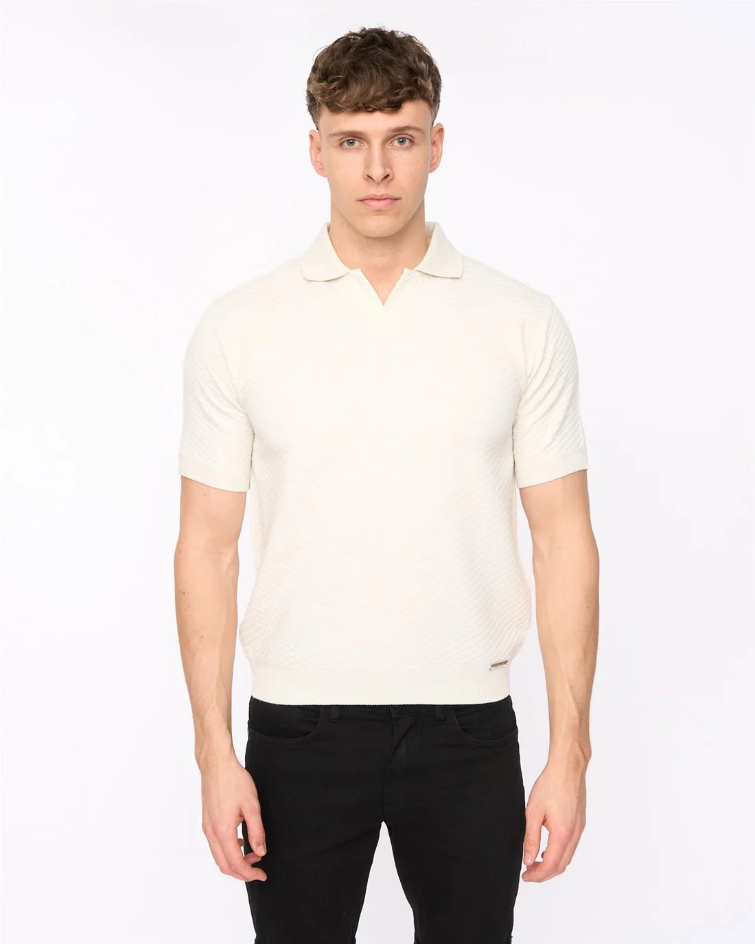Duck & Cover Morwin Polo Shirt - Light Stone