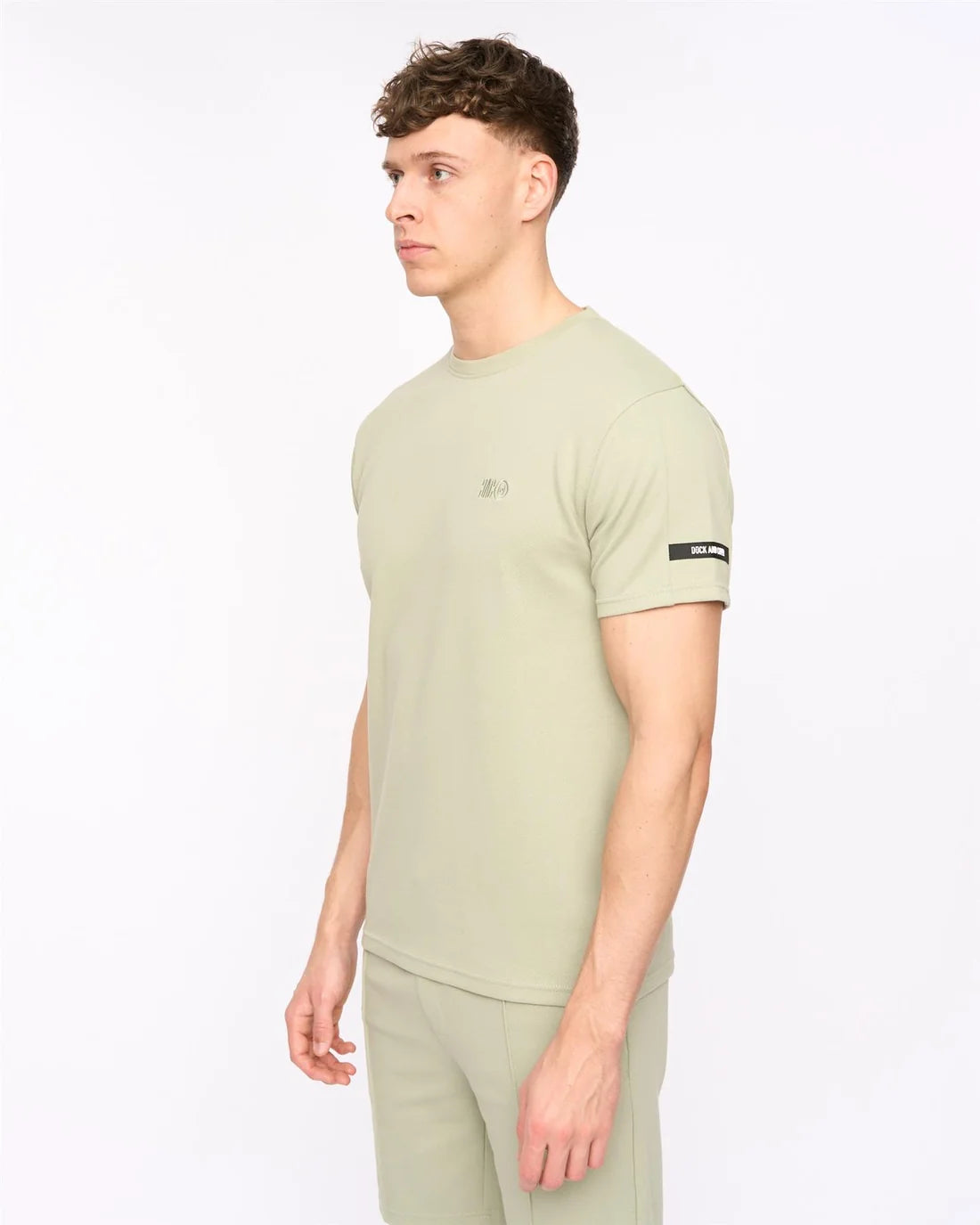 Duck & Cover Sherborn T-Shirt - Light Olive