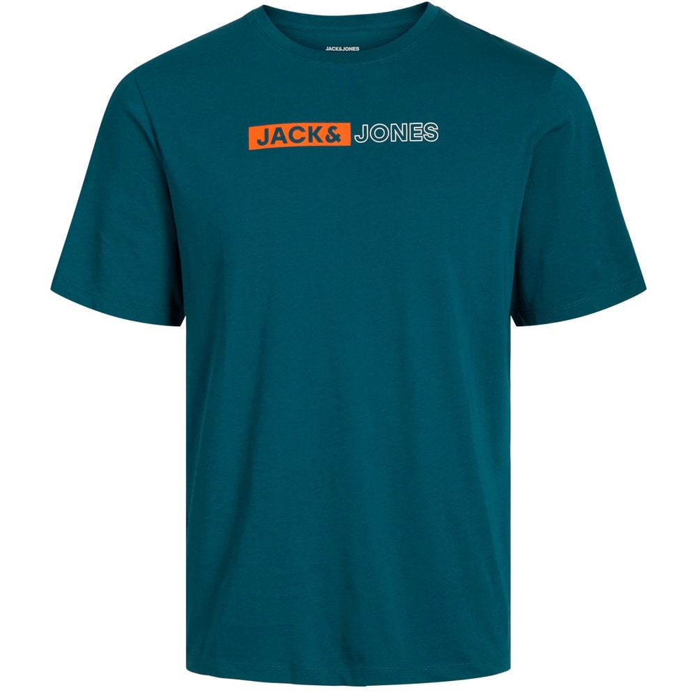 Jack & Jones E Logo T-Shirt - Deep Teal
