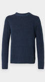 Jack & Jones Dover Knitted Crewneck - Sky Captain