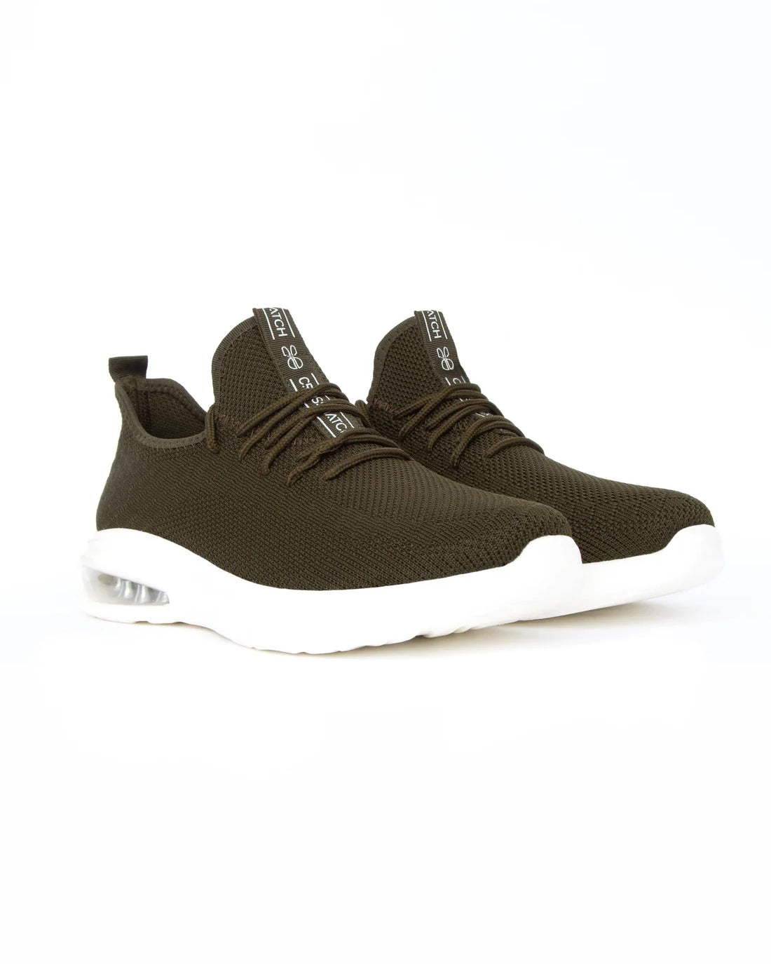 Crosshatch Trevel Trainers - Olive