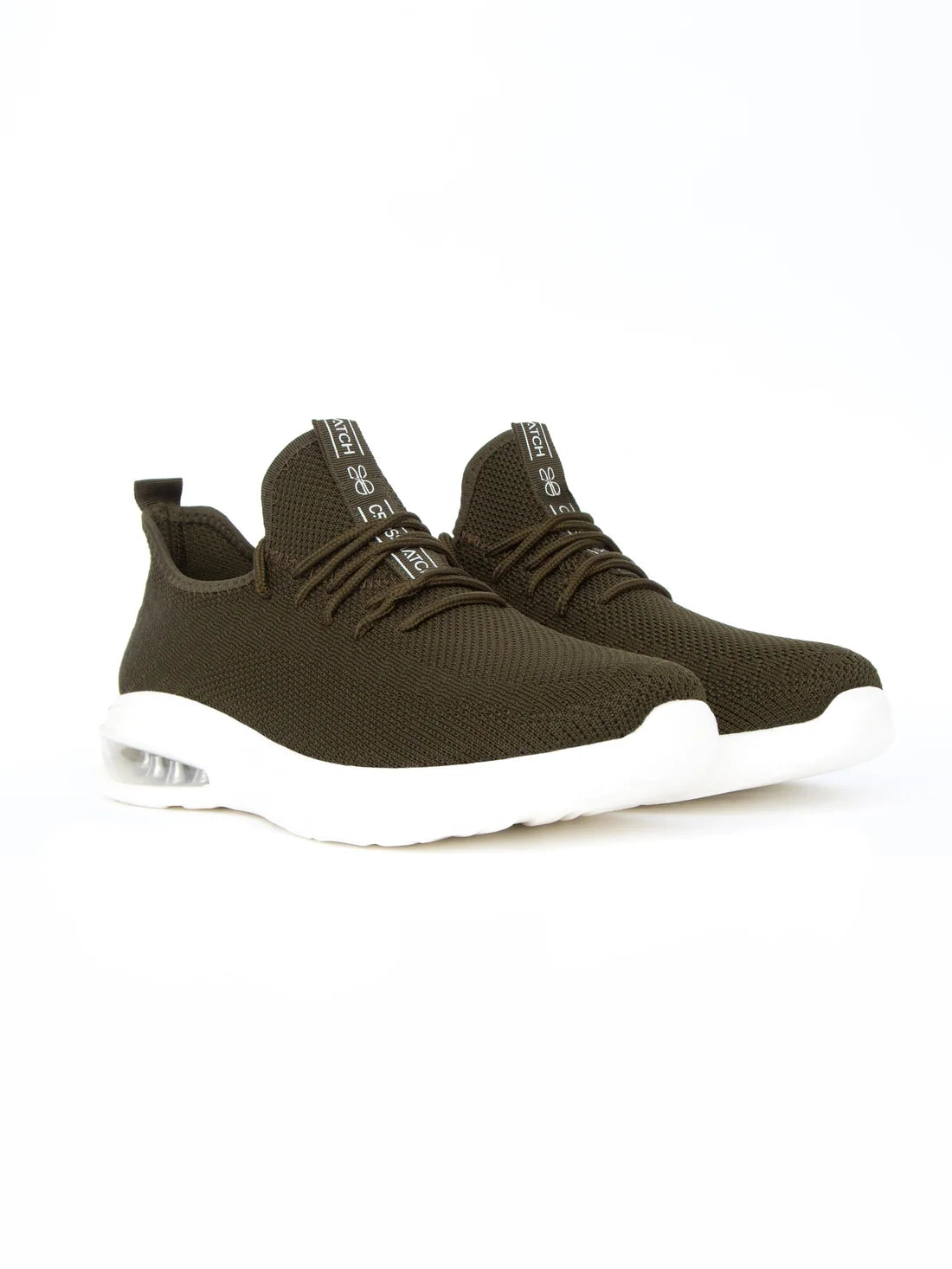 Crosshatch Trevel Trainers - Olive