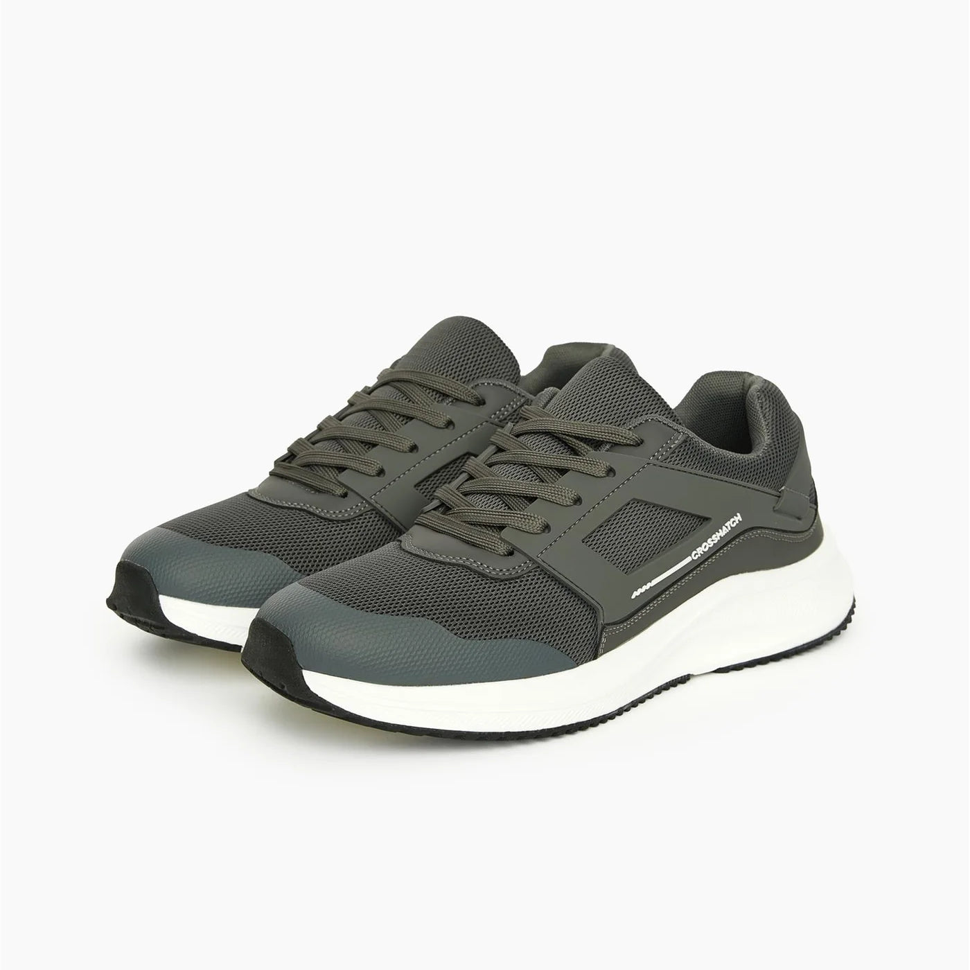 Crosshatch Holywell Trainers - Grey