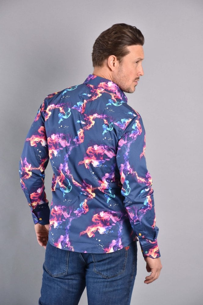 Claudio Lugli CP6932 Multi Smoke Navy