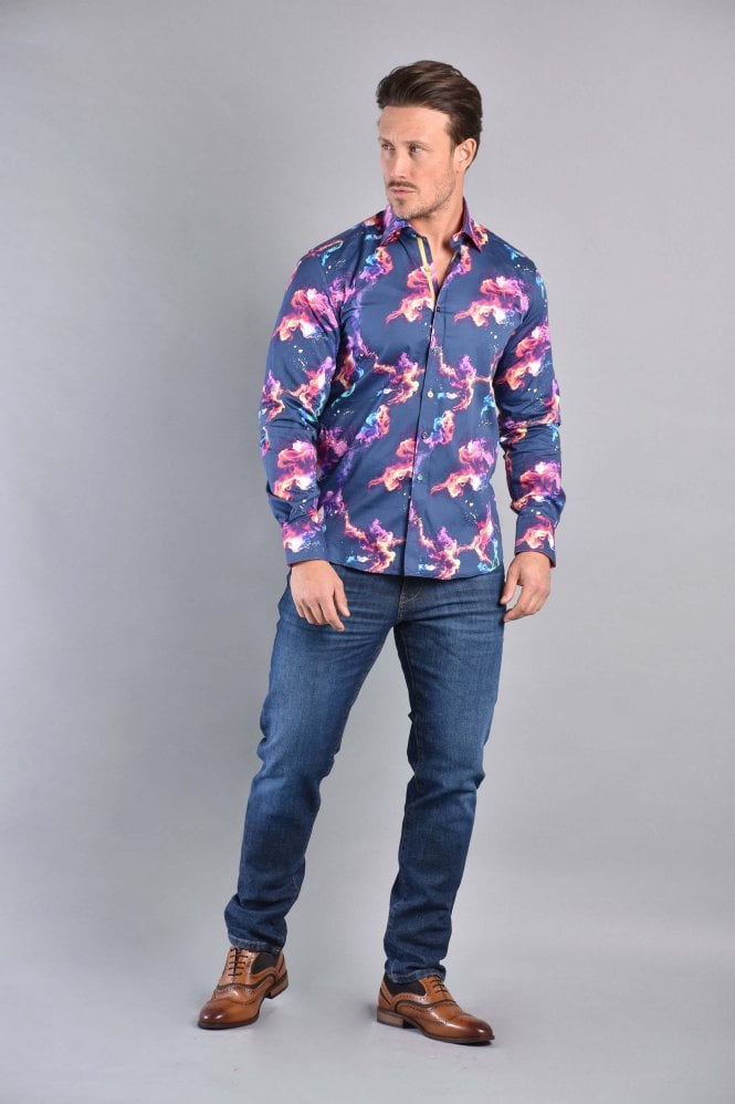 Claudio Lugli CP6932 Multi Smoke Navy