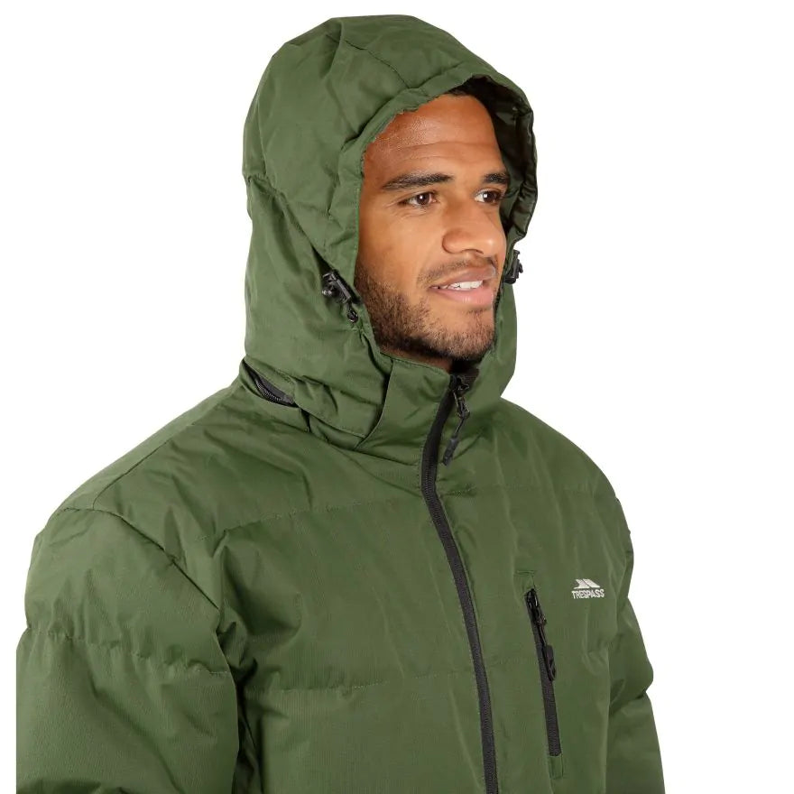 Trespass Clip Hooded Padded Casual Jacket